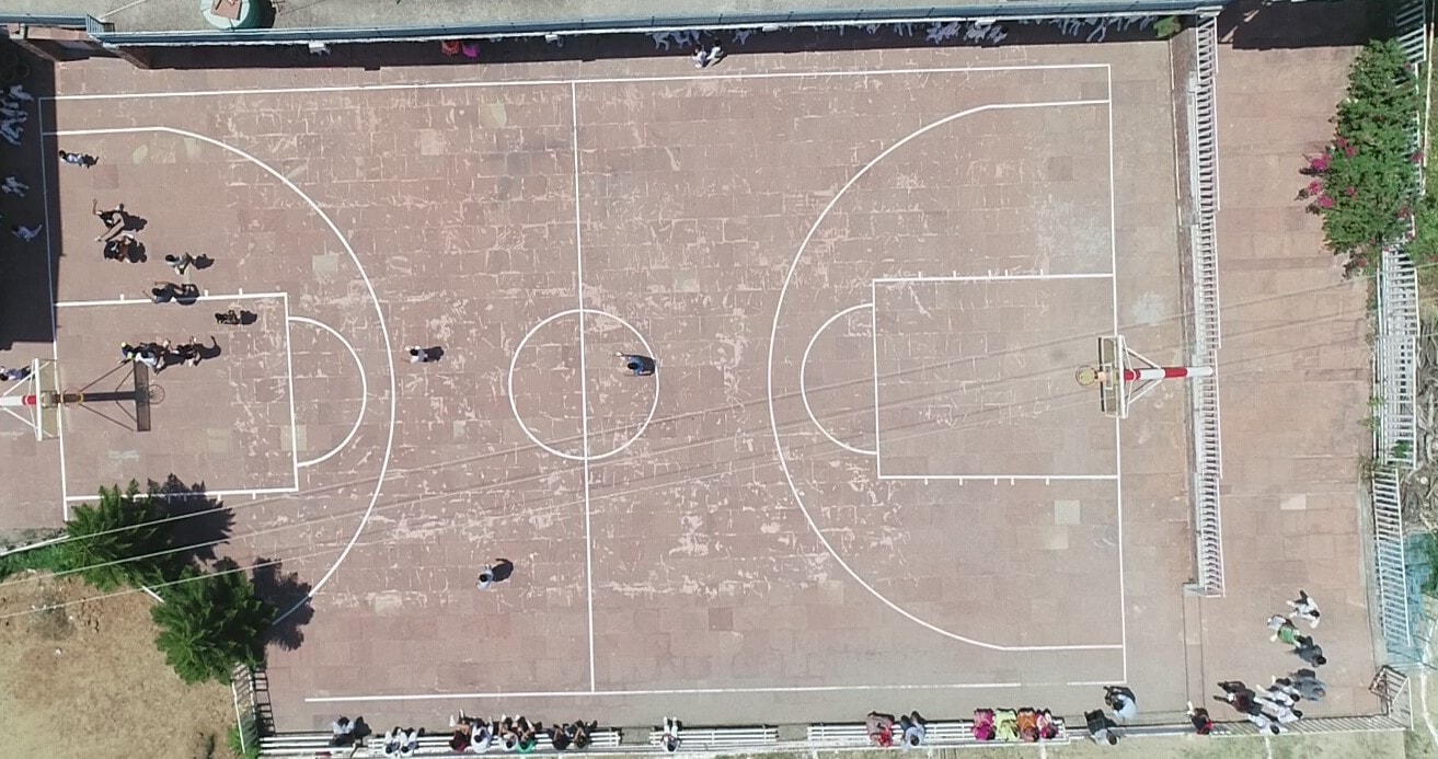 Basketball court